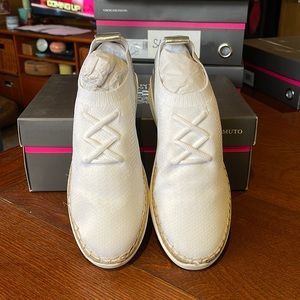 Vince Camuto AFFINA Knit Sneakers w/Jute Wrap